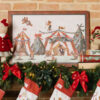 Nuvole di Stoffa Quadro natalizio collezione Bear Wonderland 70x50