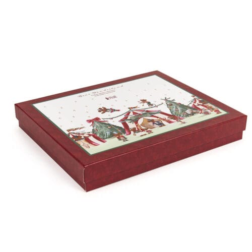 a forma di alberi di natale con orsetti Bear Wonderland