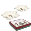 Nuvole di Stoffa Coppia vassoi in porcellana stella Bear Wonderland 35x25