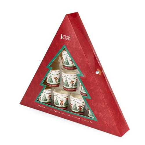 Confezione del Set di 8 Candele Profumate Bear Wonderland
