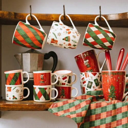 tazzine e mug nuvole di stoffa