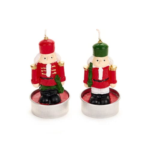 Alternative view of Set da 6 Tealight Soldatino - Collezione Cartolina di Natale