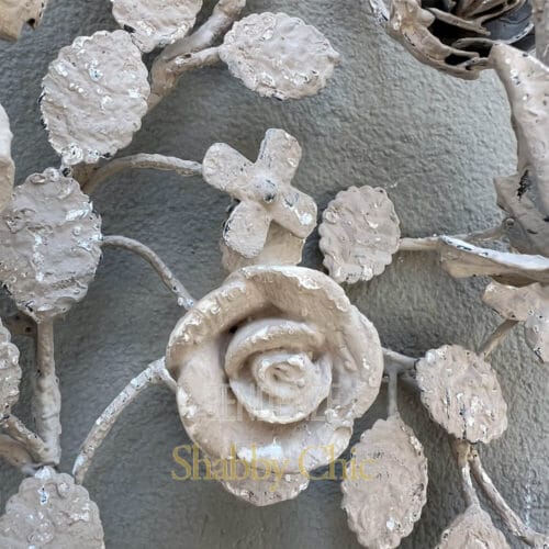 Alternative view of Blanc Mariclo Applique da parete shabby chic con rose 2 luci