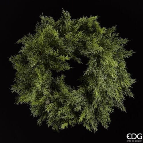 Alternative view of Enzo De Gasperi Couronne de Thuya avec Baies Ø 50 cm