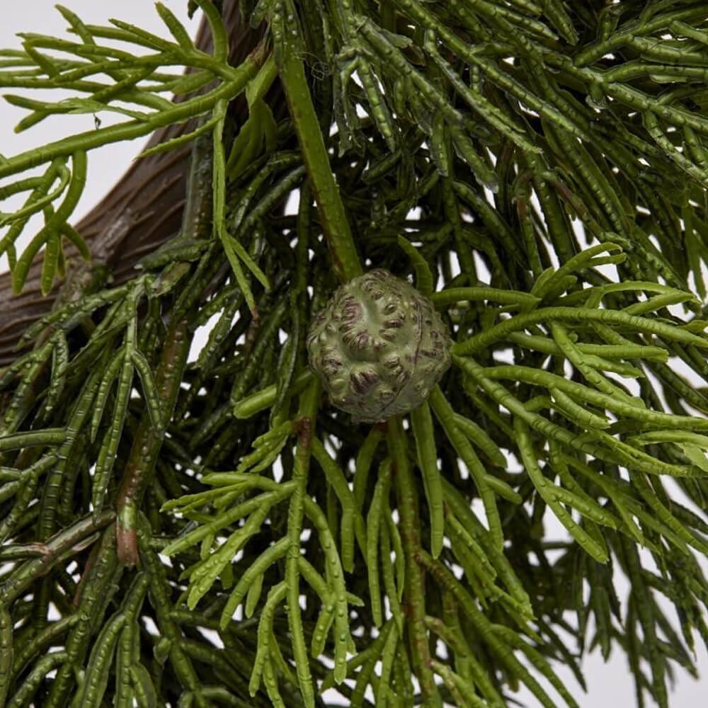 Enzo De Gasperi Corona de Thuja con Bayas Ø 50 cm - Imagen 3