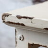 Mensola Rotonda In Metallo Nero Con 4 Ripiani In Legno: Stile Shabby Chic 40cm