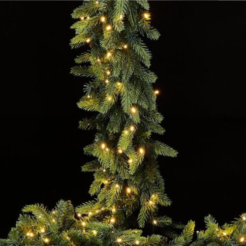 Enzo De Gasperi Festone Pino Luxury con 170 LED 270 cm - immagine 5