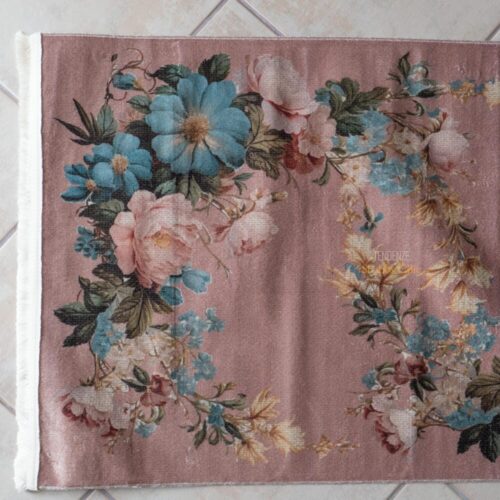 dettaglio tappeto victorian rosa