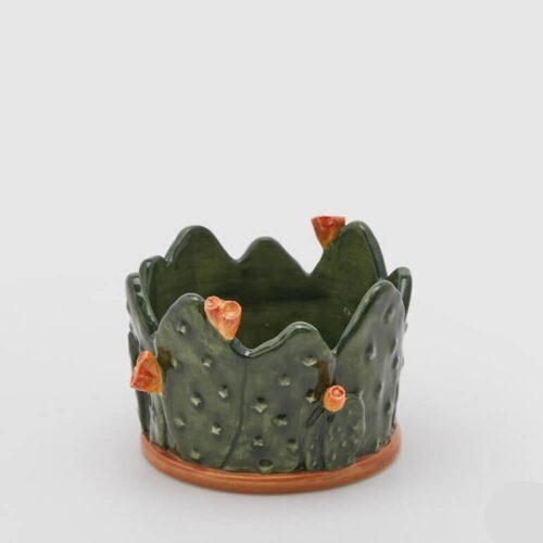 Alternative view of EDG Portacandela in Ceramica Fico d'India