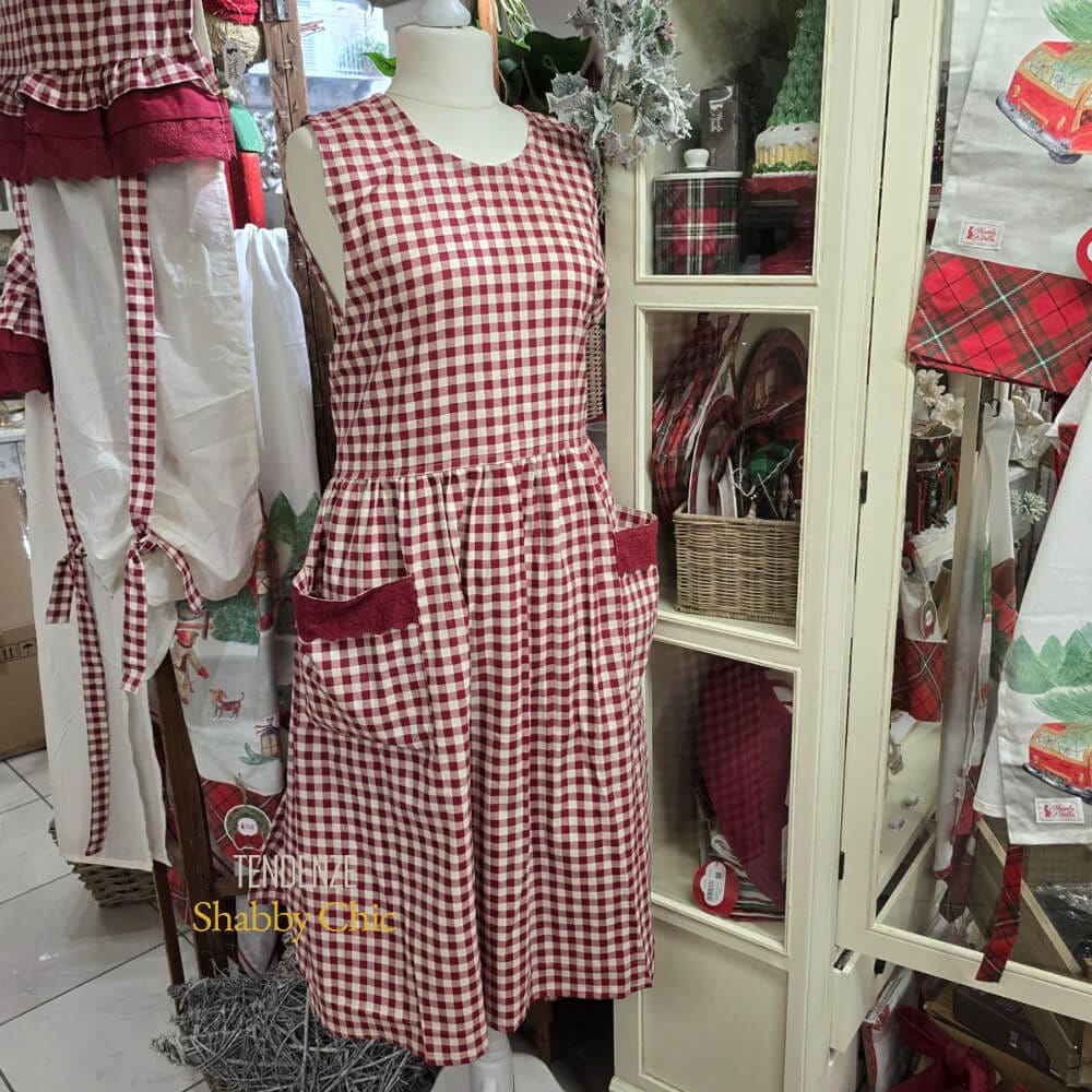 Country Chic Tablier L'Atelier 17 Love Forest de Algodón - Imagen 3