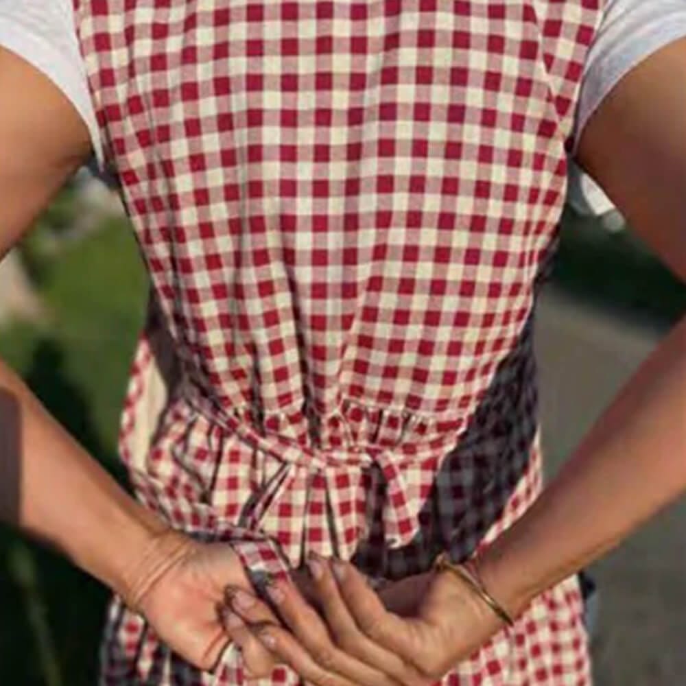 Country Chic Tablier L'Atelier 17 Love Forest de Algodón - Imagen 2