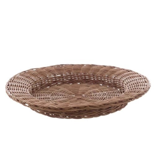 Alternative view of Blanc Mariclò Vassoio in Rattan Ø 34 cm