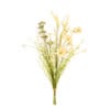Mazzo di fiori di campo gialli artificiali alto 58 cm, con dettagli realistici e tonalità primaverili. Perfetto per vasi e decorazioni shabby chic.