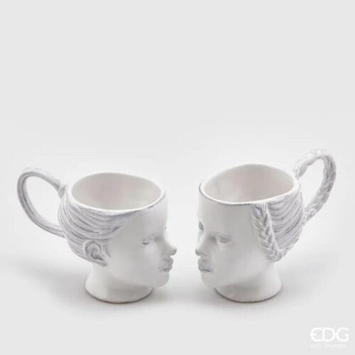 EDG Paire de Mugs en Céramique Milady H10 D7