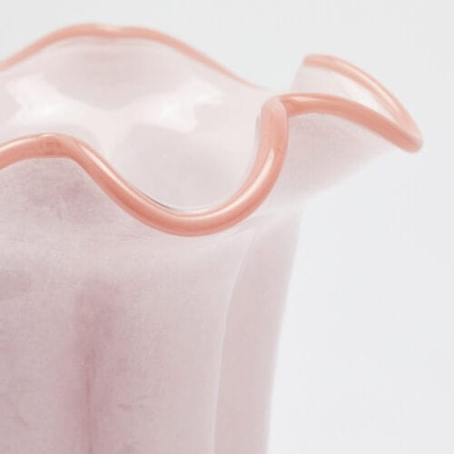 EDG Vaso Campanula Rosa in vetro H 30 cm - immagine 4