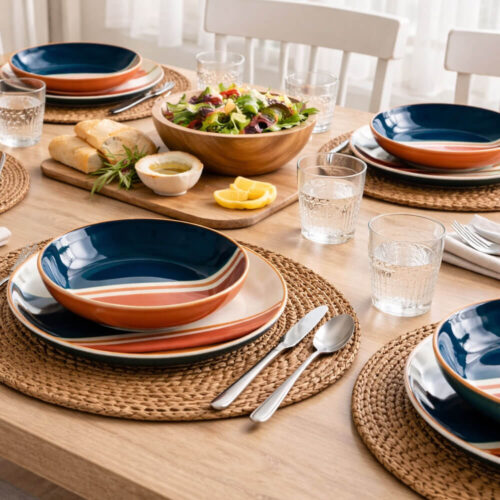 Servizio di piatti per 6 persone Sienna