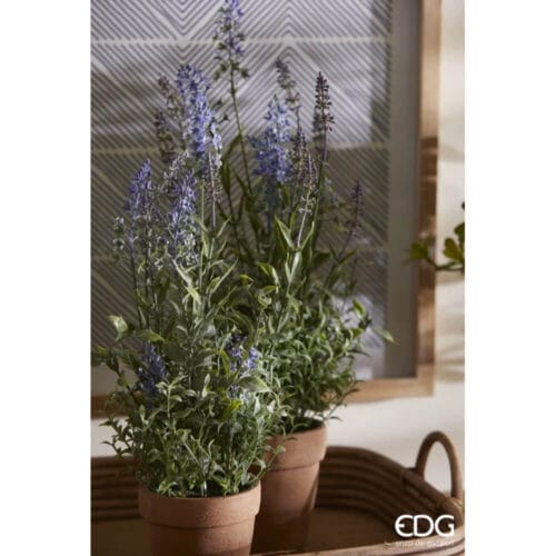 Alternative view of EDG Décoratif Lavande en Vase H 43