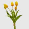 EDG Bouquet 5 Tulipani Gialli e Arancio H 40 cm