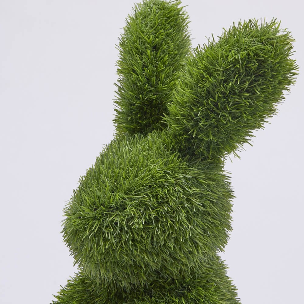 EDG Décoration d'herbe topiaire "Lapin" H48 cm – Image 3