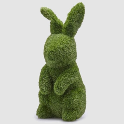 EDG Décoration d'herbe topiaire "Lapin" H 85 cm
