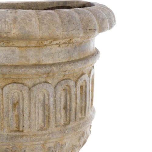 Blanc Mariclò Vase décoratif classique "Motifs culturels" h 58 cm – Image 4