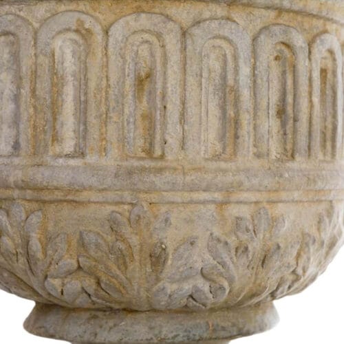 Blanc Mariclò Vase décoratif classique "Motifs culturels" h 58 cm – Image 3