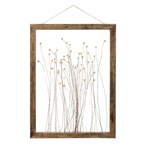 Alternative view of Blanc MariClò Quadro con Fiori Secchi 35x25 cm