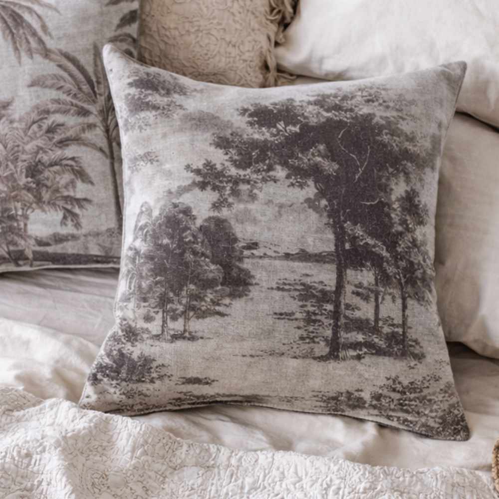 Blanc Mariclò Cuscino Stampato Le Paysage Paesaggio 45x45 1 Blanc Mariclò Cuscino Stampato Le Paysage Paesaggio 45x45