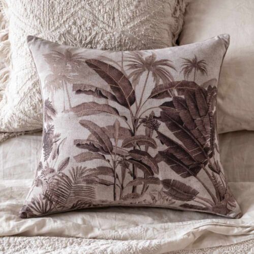 Blanc Mariclò Cuscino Stampato Le Paysage Banano 45x45