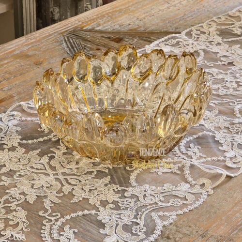 Alternative view of EDG Centre de table Tulipe en verre H12 D30