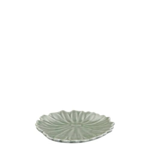Alternative view of Chic Antique Piattino Ninfea in Porcellana D10 cm Verde