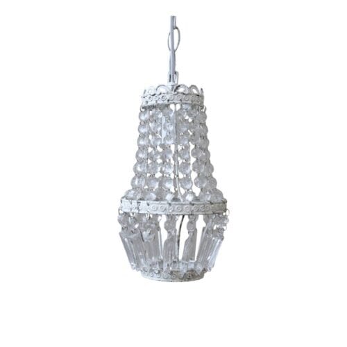 Chic Antique Lampadario Handmade con Pendenti H26xD14 cm - immagine 2