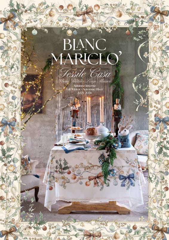blanc mariclo catolo biancheria autunno inverno 25 26