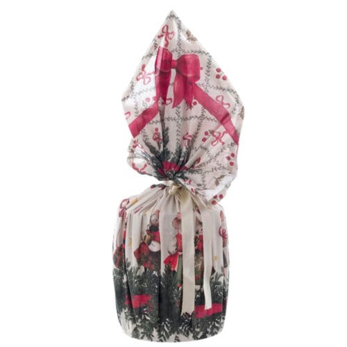 Alternative view of Blanc Mariclò Foulard 100x100 cm Favola di Natale