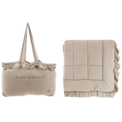 Alternative view of Blanc Mariclò Trapunta 1 piazza e 1/2 con Gale Diamante Beige