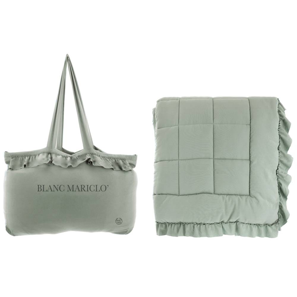 Blanc Mariclò Trapunta 1 piazza Gale Diamante Verde - immagine 2