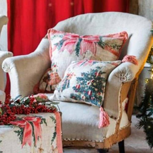 Alternative view of Blanc Mariclo Cuscino 30x30 con Nappe Favola di Natale