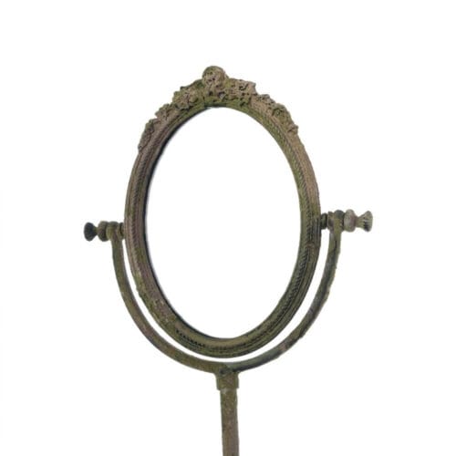 Alternative view of Blanc Mariclò Specchio Piedistallo Selva Antica h 37 cm