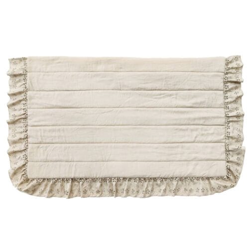 Blanc Mariclò Beige Sangallo Colcha doble + fundas de almohada 260x260 - Imagen 2