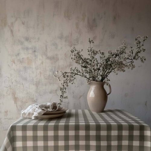 Alternative view of Blanc Mariclo Tovaglia Gala Verde 170x300 cm Bolgheri
