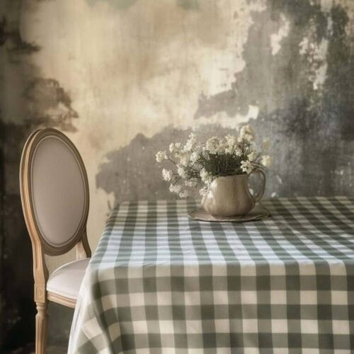 Blanc Mariclo Tovaglia Gala Verde 170x300 cm Bolgheri - immagine 3