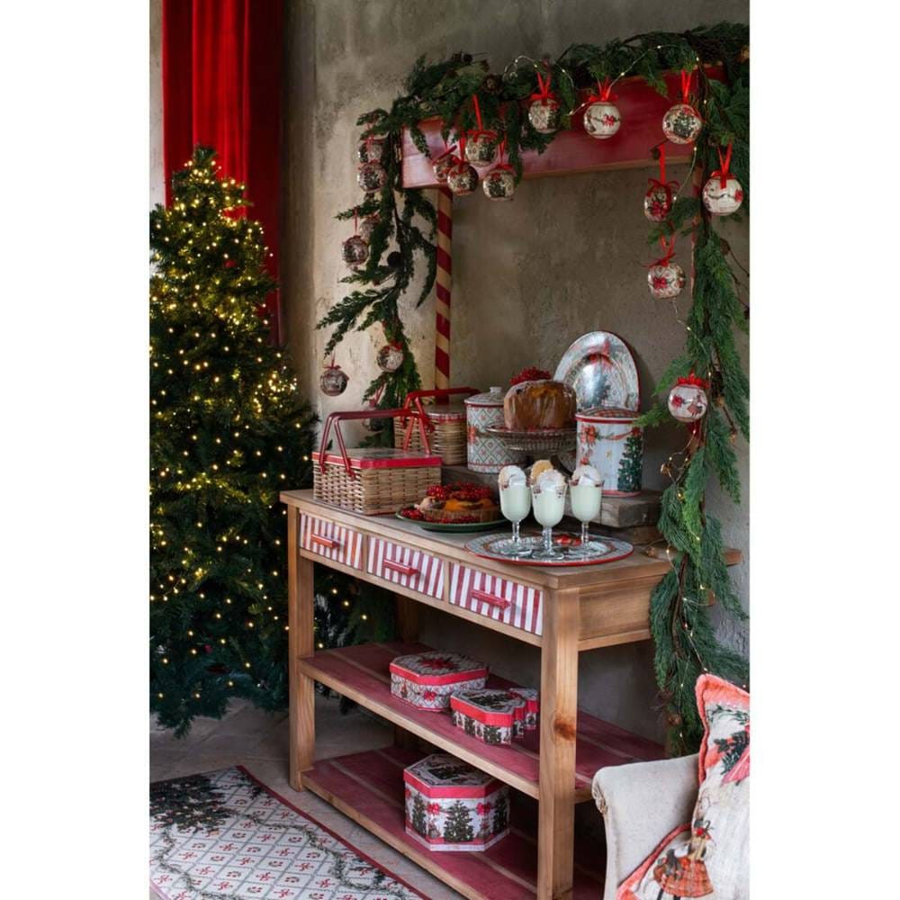 Blanc MariClò Set de 14 Esferas de Navidad Ø7,5 cm Cuento de Navidad - Imagen 5