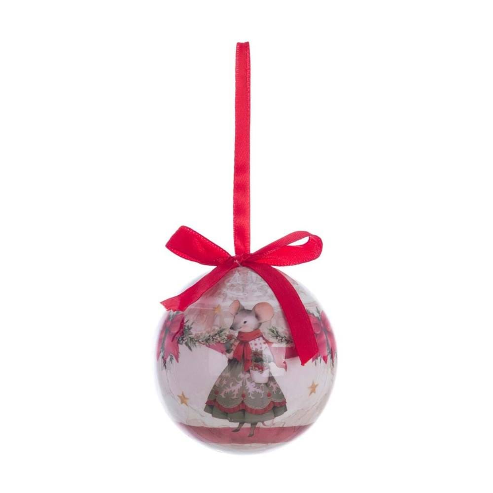 Blanc MariClò Set de 14 Esferas de Navidad Ø7,5 cm Cuento de Navidad - Imagen 3
