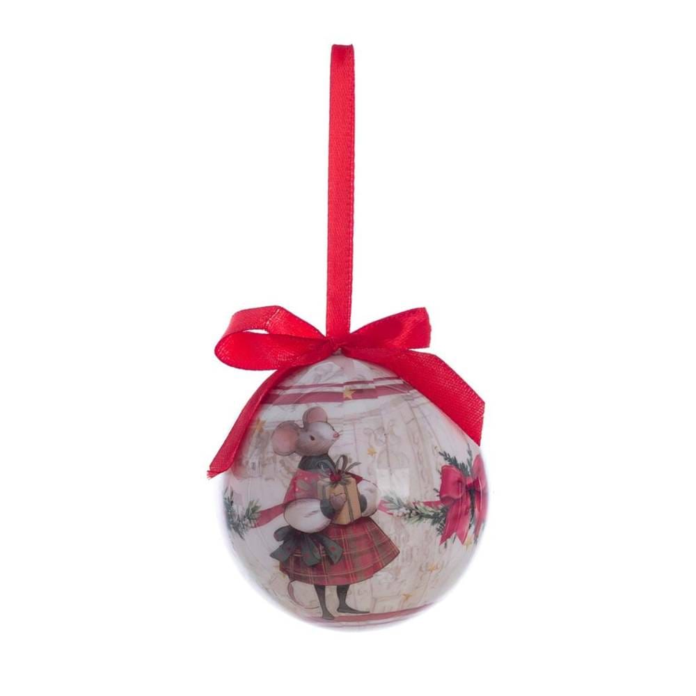Blanc MariClò Set 5 Esferas 7,5 cm Navidad Cuento de Hadas - Imagen 7