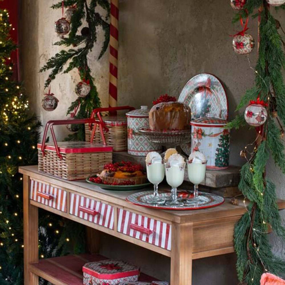 Blanc MariClò Set de 14 Esferas de Navidad Ø7,5 cm Cuento de Navidad - Imagen 6