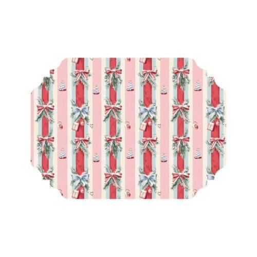Alternative view of Blanc MariClo’ Tovaglietta Vinile 42x30 cm Rosa Natale