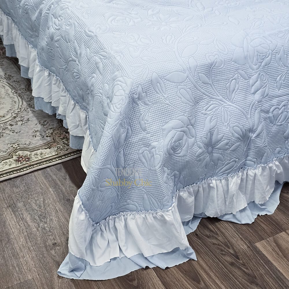 L'Atelier 17 Colcha doble In The Sky + 2 fundas de almohada - Imagen 3