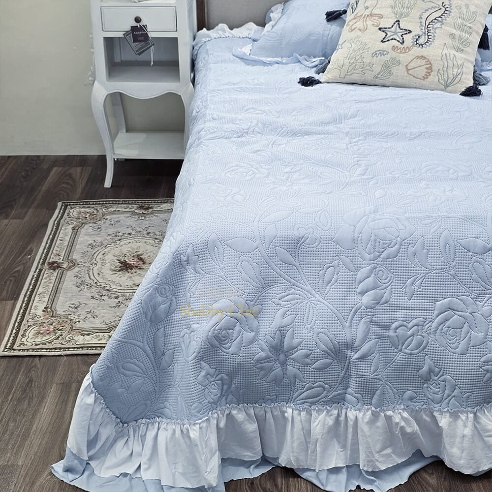 L'Atelier 17 Colcha doble In The Sky + 2 fundas de almohada