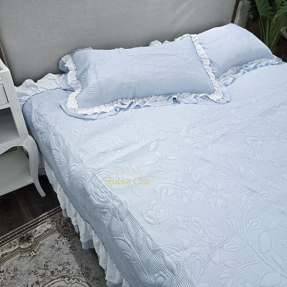 L'Atelier 17 Colcha doble In The Sky + 2 fundas de almohada - Imagen 4