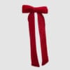 EDG Fiocco velluto borgogna con clip H30 x L13 cm